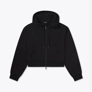 Women’s Black Jacket Zip Up. XL